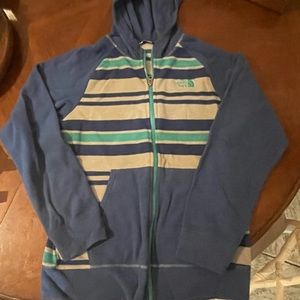 Boys Large North-face fleece hoodie